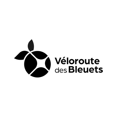 Véloroute des Bleuets logo