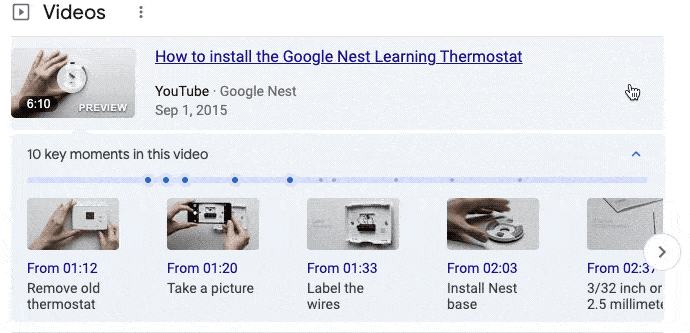Video Ecommerce Google