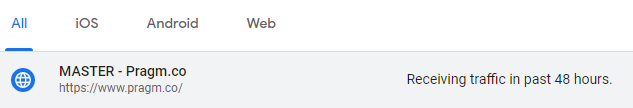 Vérifier si des données rentrent dans une propriété Google Analytics 4