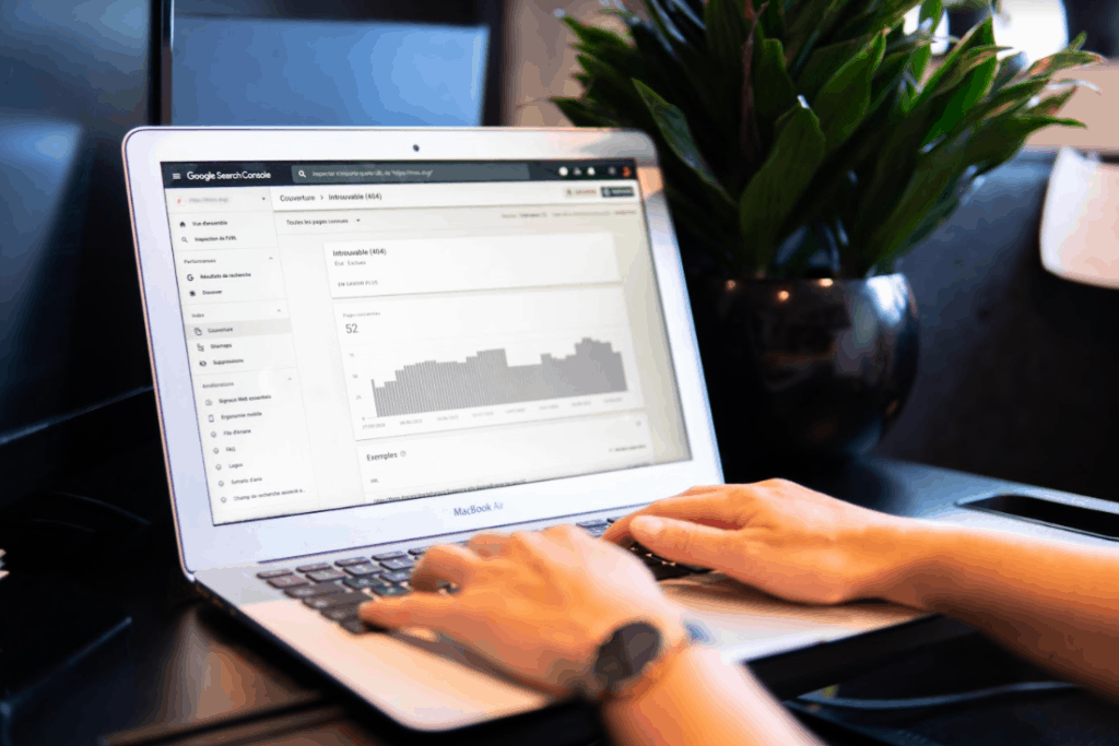 Résultats dans Google Search Console