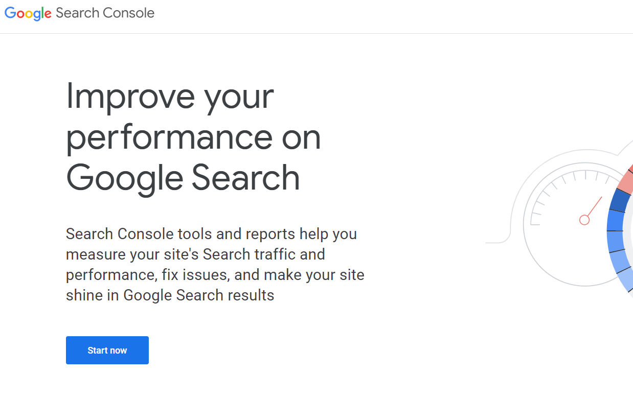 Google Search console sign in