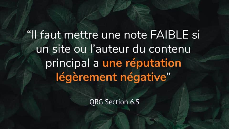 Reputation Seo E A T