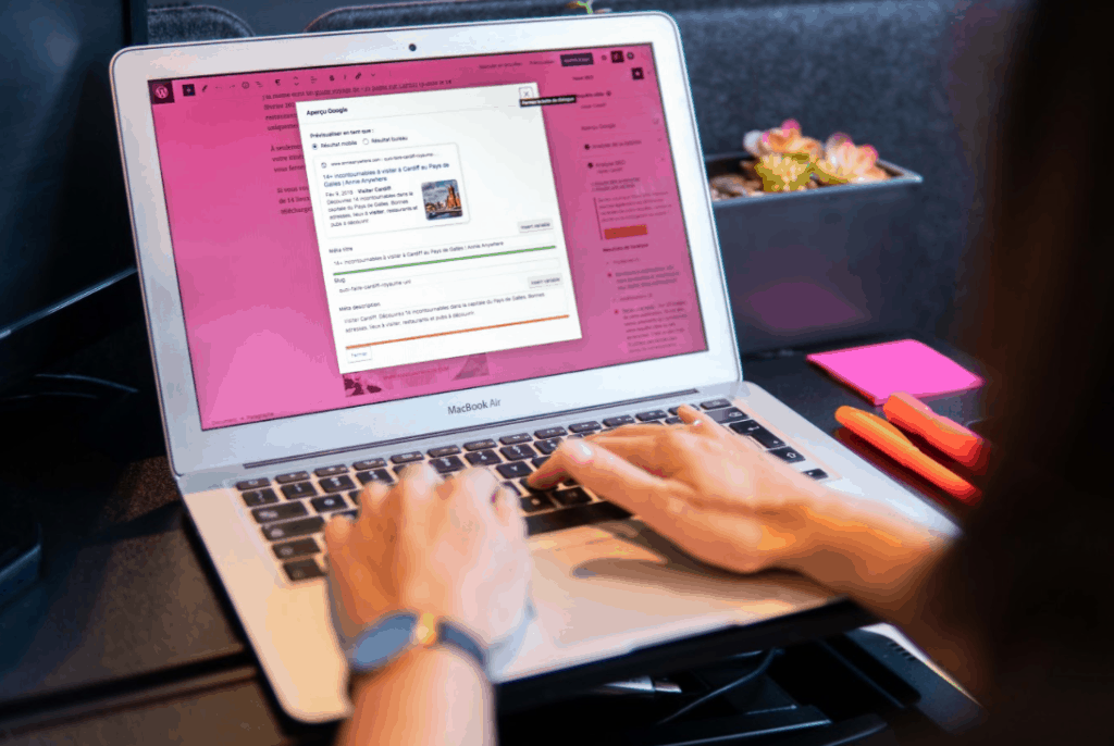 Wordpress Optimizations with Yoast SEO.