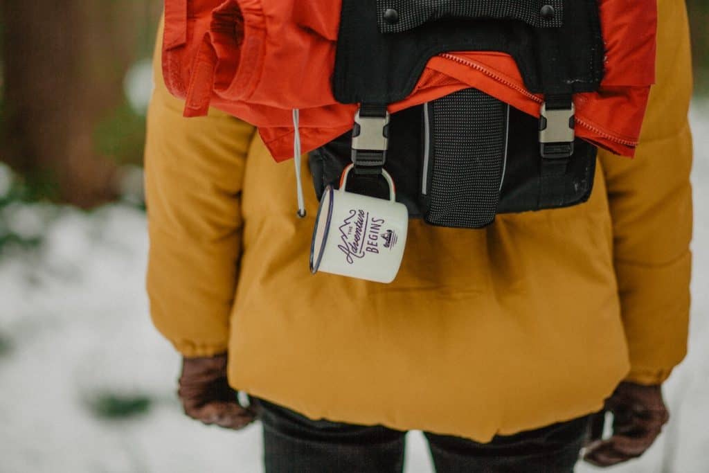 Man With Backpack