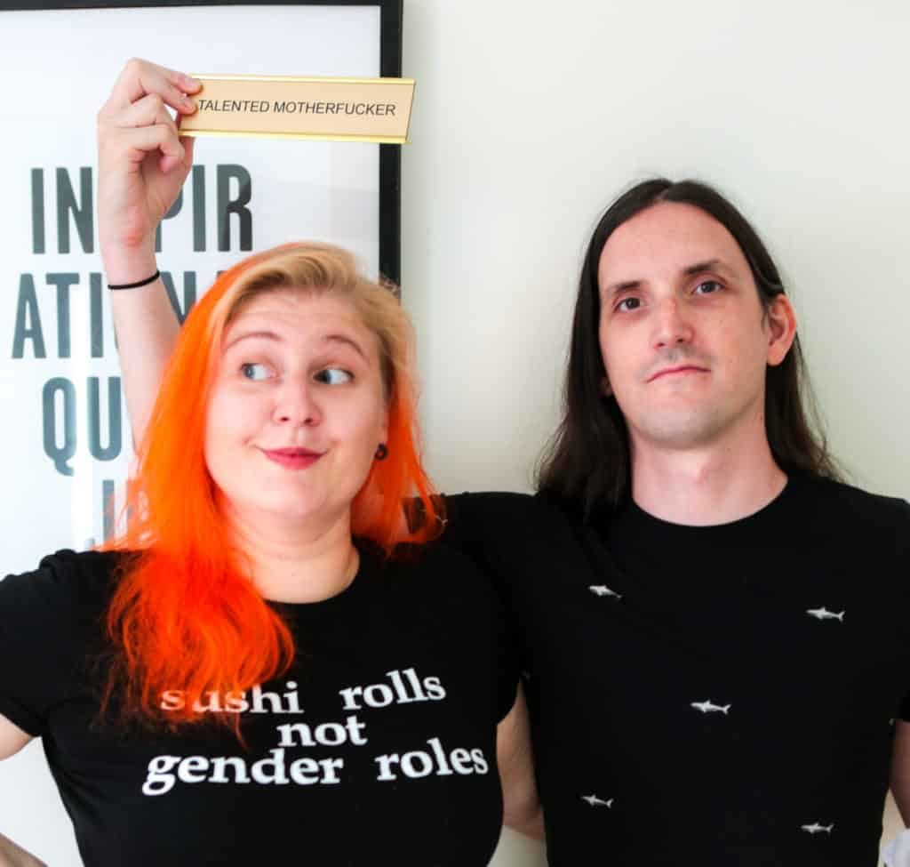Myriam Jessier et Augustin Delporte