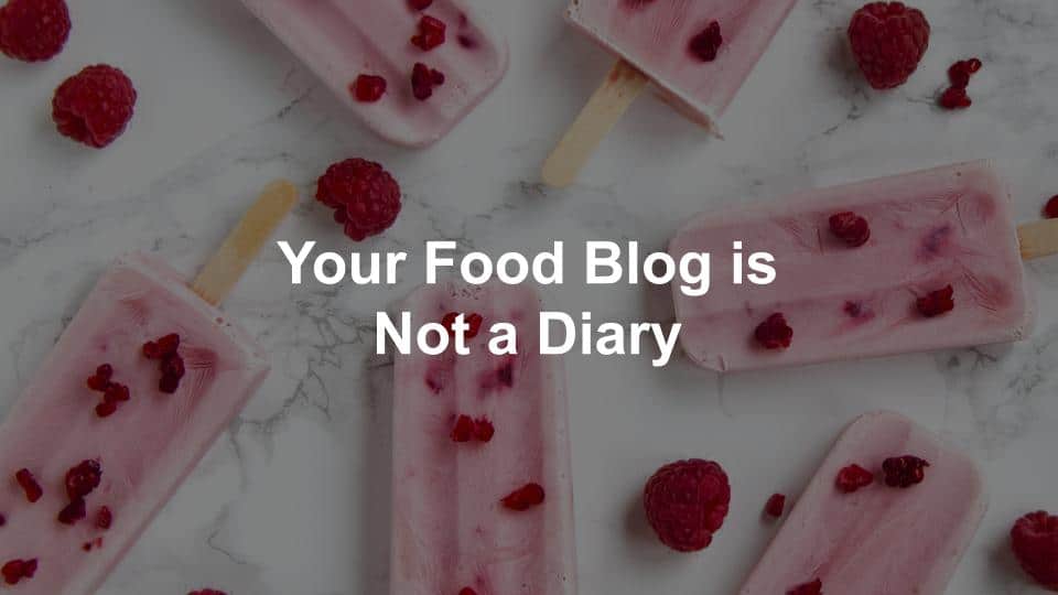 Seo Food Blog Tip