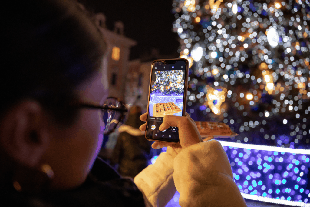 Photo Iphone par une influenceure