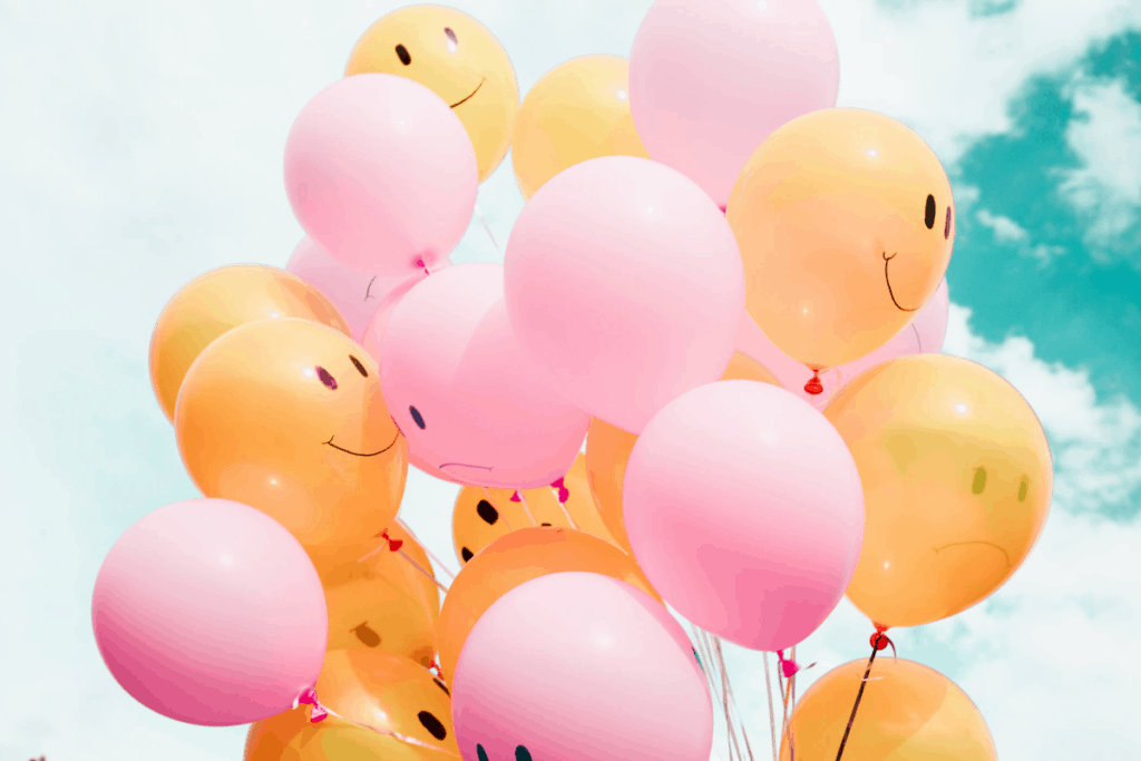 Bouquet Ballons Happy